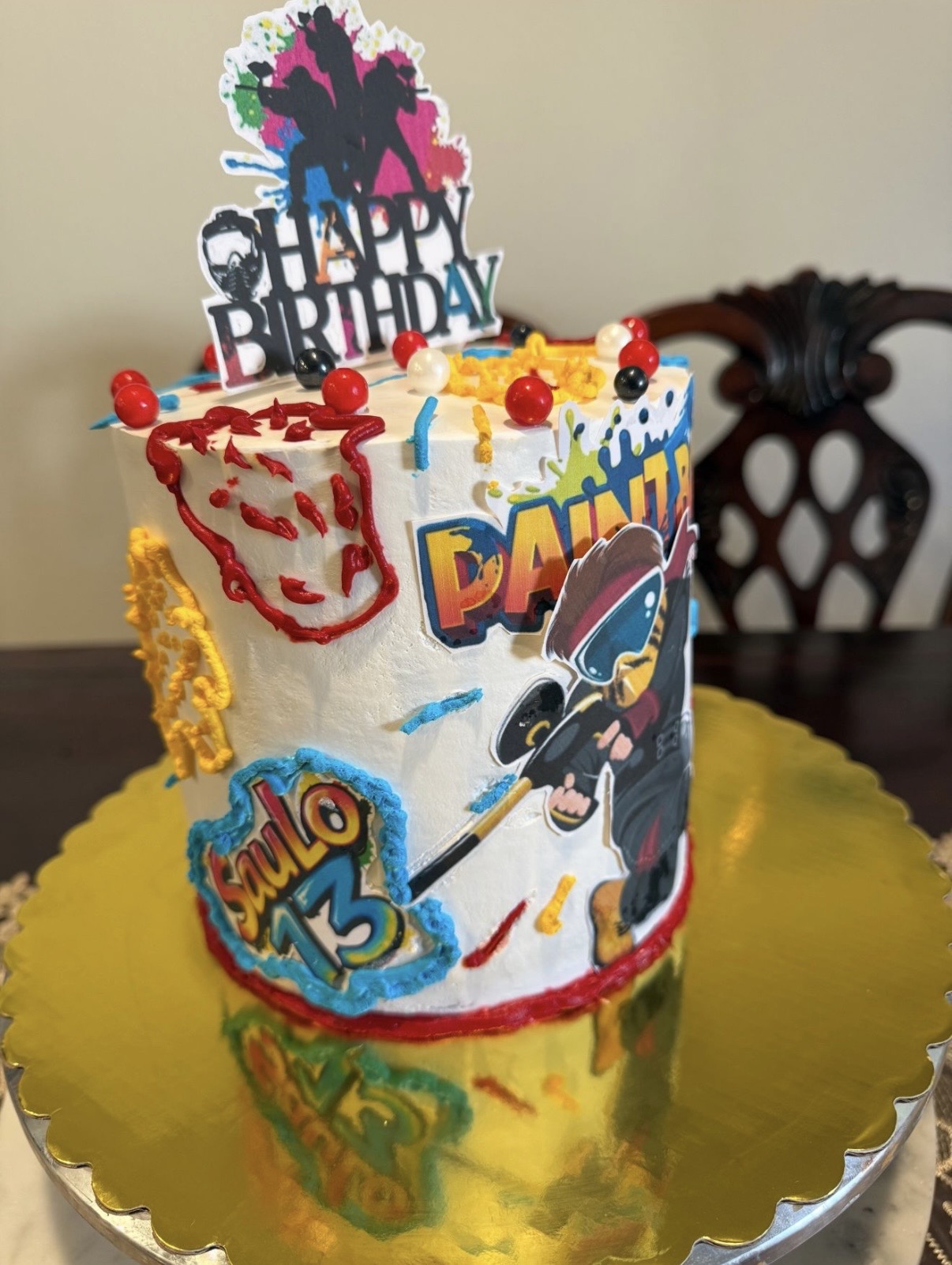 Custom cake 9 by Neri's Cakes